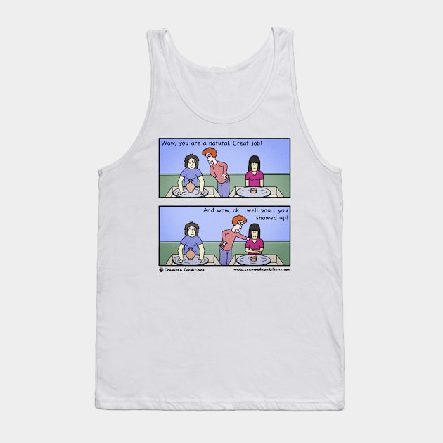 Pottery teacher Tank Top by crampedconditions